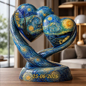 Together Forever - Personalized Couple Acrylic Plaque Romantic Gift