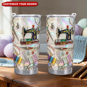 Timeless Things Appreciated More Than You Can Sew - Personalized Tumbler