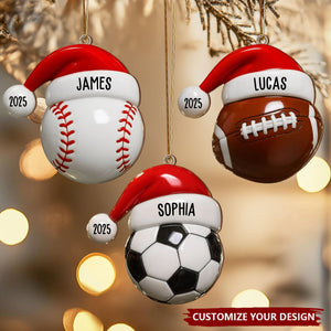 Personalized Sports Ornaments For Every Athlete, Gift For Athletes And Coaches