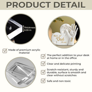 Dad You Are The Piece That Holds Us Together - Personalized Family Plaque