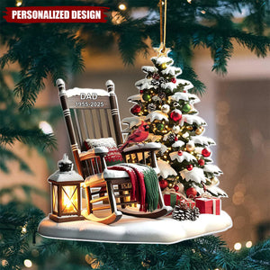 Christmas In Heaven - Personalized Acrylic Ornament