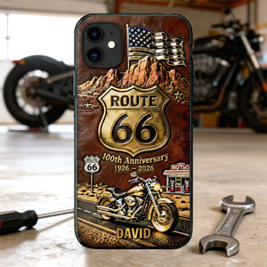 100th Anniversary Motorcycle Phone Case-Personalized Gifts For Bikers