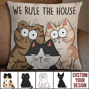 We Rule The House New Version - Personalized Pillowcase