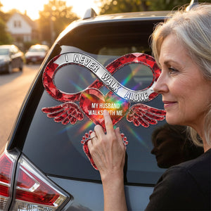 Your Love Still Rides Beside Me Every Day - Personalized Decal For Loss Of Loved One