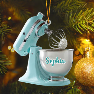 Personalized Baking Mixer Christmas Ornament