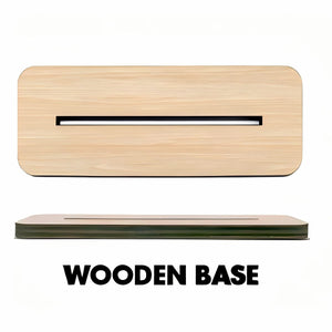 Two Become One - Personalized Wooden Plaque For Him, Her