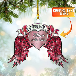 In Loving Memory - Personalized Acrylic Ornament