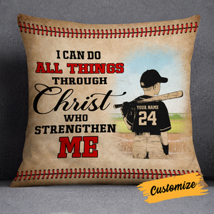 I Can Do All Things - Personalized Pillow
