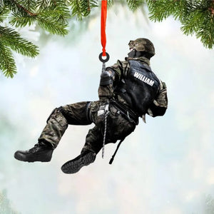 Personalized Police Acrylic Christmas - Gift for Police