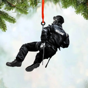 Personalized Police Acrylic Christmas - Gift for Police