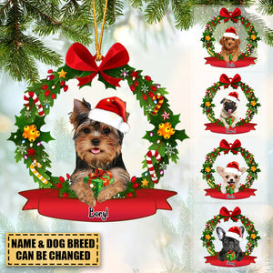 Personalized Gift For Dog Lovers - Personalized Acrylic Ornament