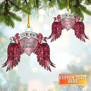 In Loving Memory - Personalized Acrylic Ornament