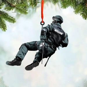 Personalized Police Acrylic Christmas - Gift for Police