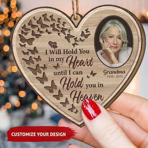 I Will Hold You In My Heart - Personalized Acrylic Ornament
