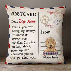 Love Letter To Dog Mom Pillowcase - Gift For Dog Lover