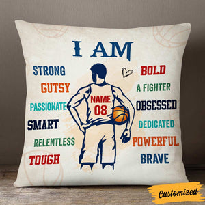 Love Basketball Player Pillow - Personalized Pillow