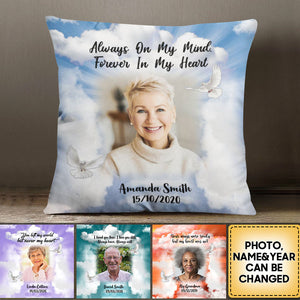 Loving Memories Custom Photo Pillowcase Memorial Gift