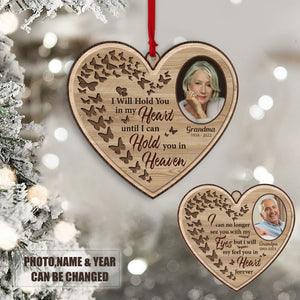 I Will Hold You In My Heart - Personalized Acrylic Ornament