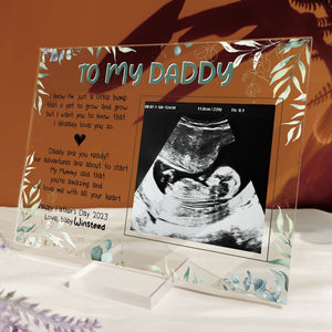 I Know I'm Just A Little Bump - Personalized Acrylic Plaque