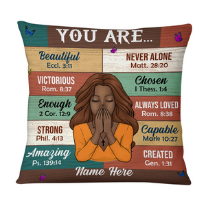 You Are Beautiful - Personalized Pillowcase