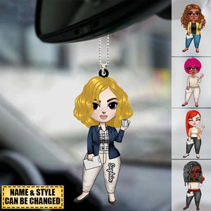 Personalized Teacher Dolls Ornament - Lovely Gift For Teacher