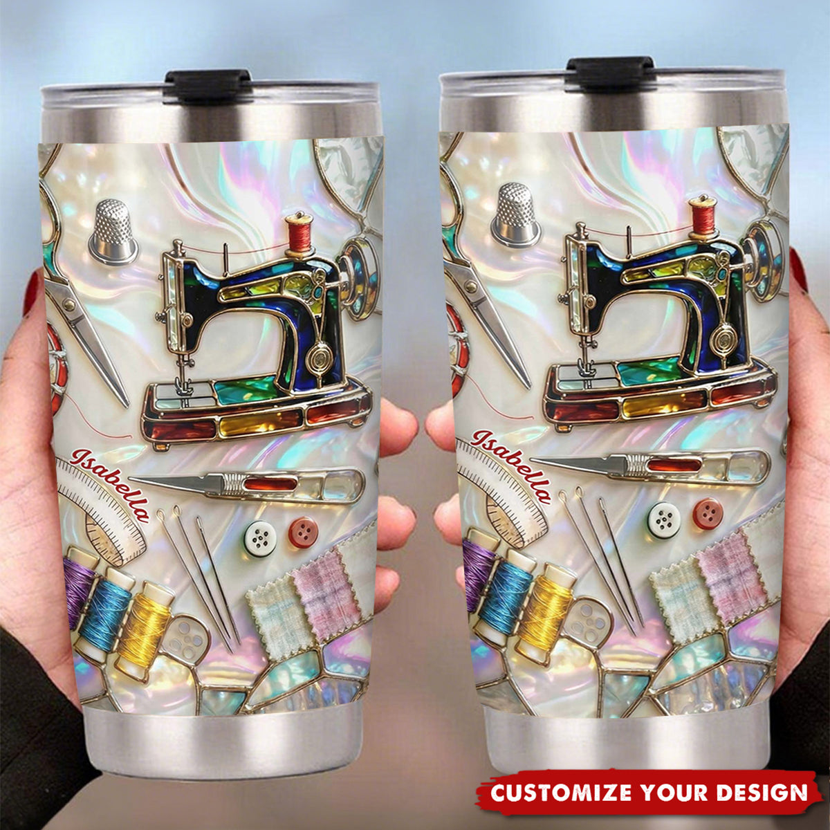 Timeless Things Appreciated More Than You Can Sew - Personalized Tumbler