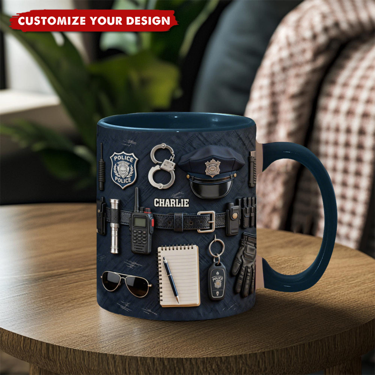 Police Officer - Personalized Police Officer Mug