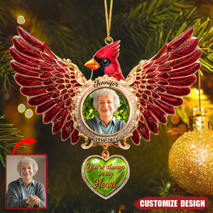 Cardinal Memorial Ornament – Custom Photo Gifts For Loved Ones In Heaven