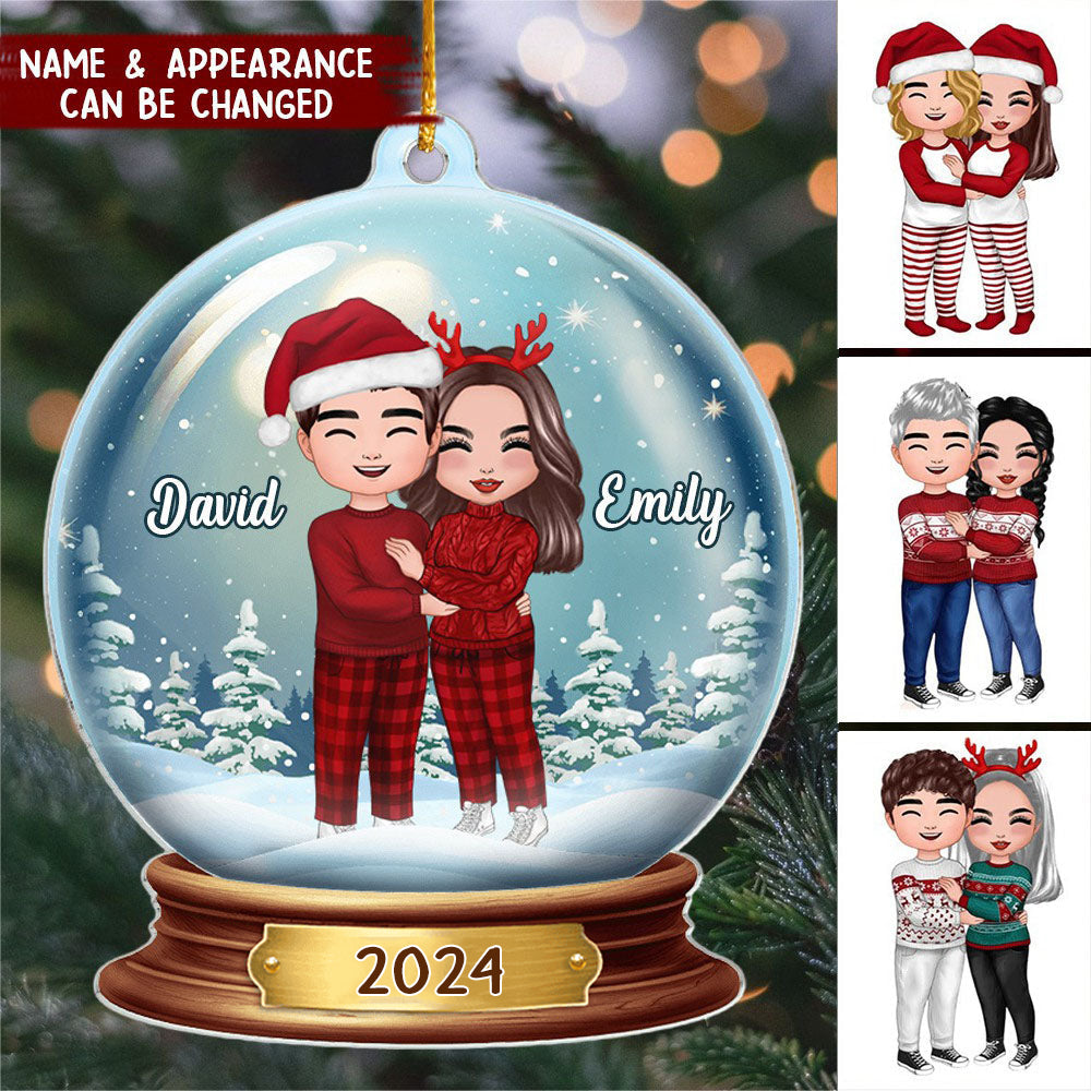 You Stole My Heart - Couple Personalized Custom Ornament