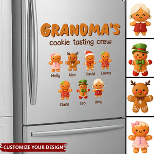 Grandma's Cookie Crew - Personalized Decal