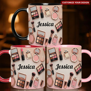 Makeup Artist - Personalized Makeup Accent Mug