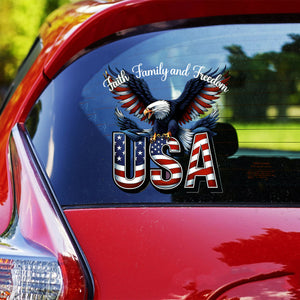 Faith, Family & Freedom America 250 Years Decal Sticker