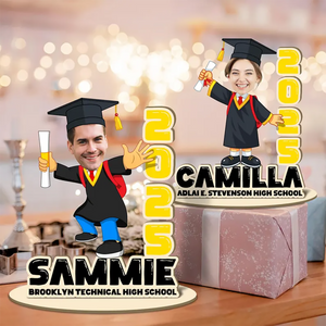 Custom Name Sign For Graduation Keepsake, Class Of 2025