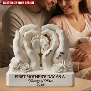 Our First Mother’s Day Together - Personalized Custom Shaped Acrylic Plaque