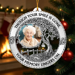 Personalized Memorial Christmas Ornament, Sympathy Gifts
