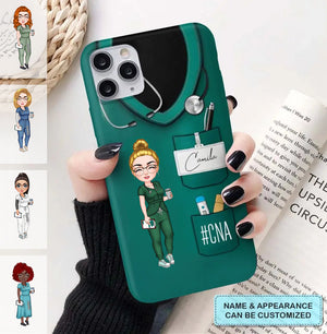 Personalized Custom Phone Case - Birthday, Nurse's Day Gift For Nurse