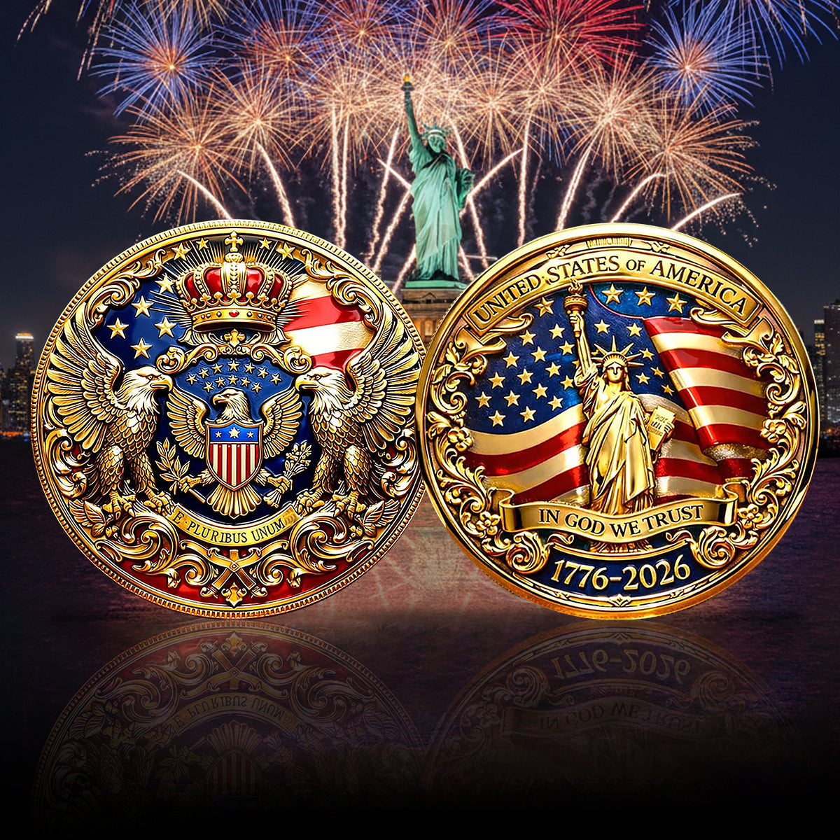US 250th Anniversary Commemorative Coin