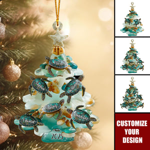 Merry Christmas - Personalized Family Ornament