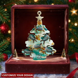 Merry Christmas - Personalized Family Ornament