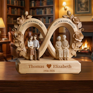 Personalized Couple Infinity Symbols Acrylic Plaque