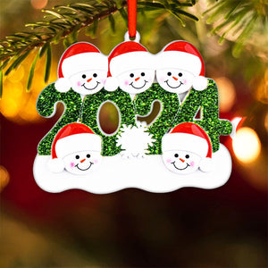 2024 Family Christmas Customized Name Home Ornament Gift