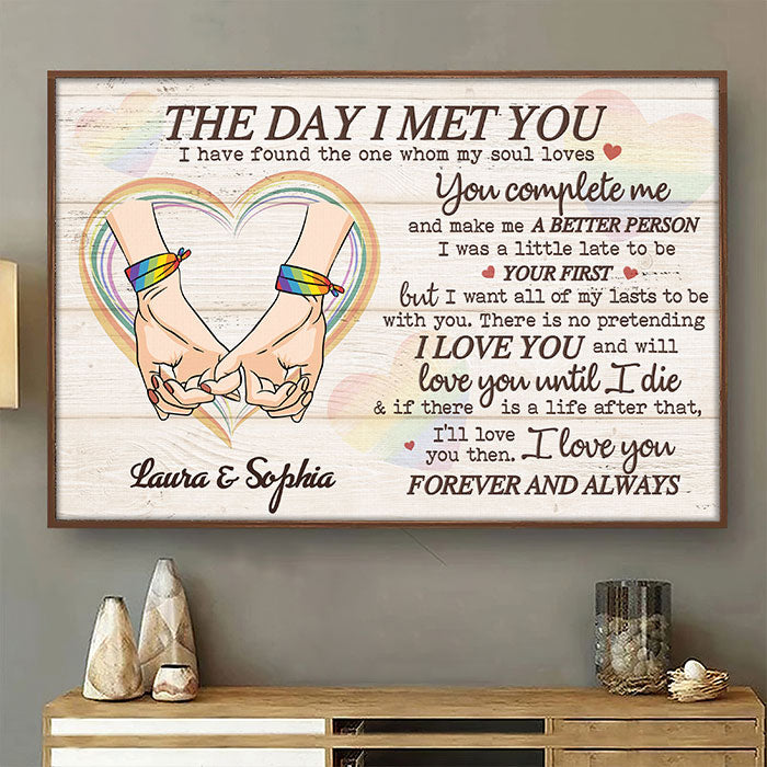 You're The One Whom My Soul Loves,  Gift For Couples, Personalized Poster