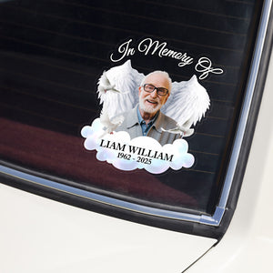 Custom Photo In Memory Of Decal Sticker Memorial Gift For Family