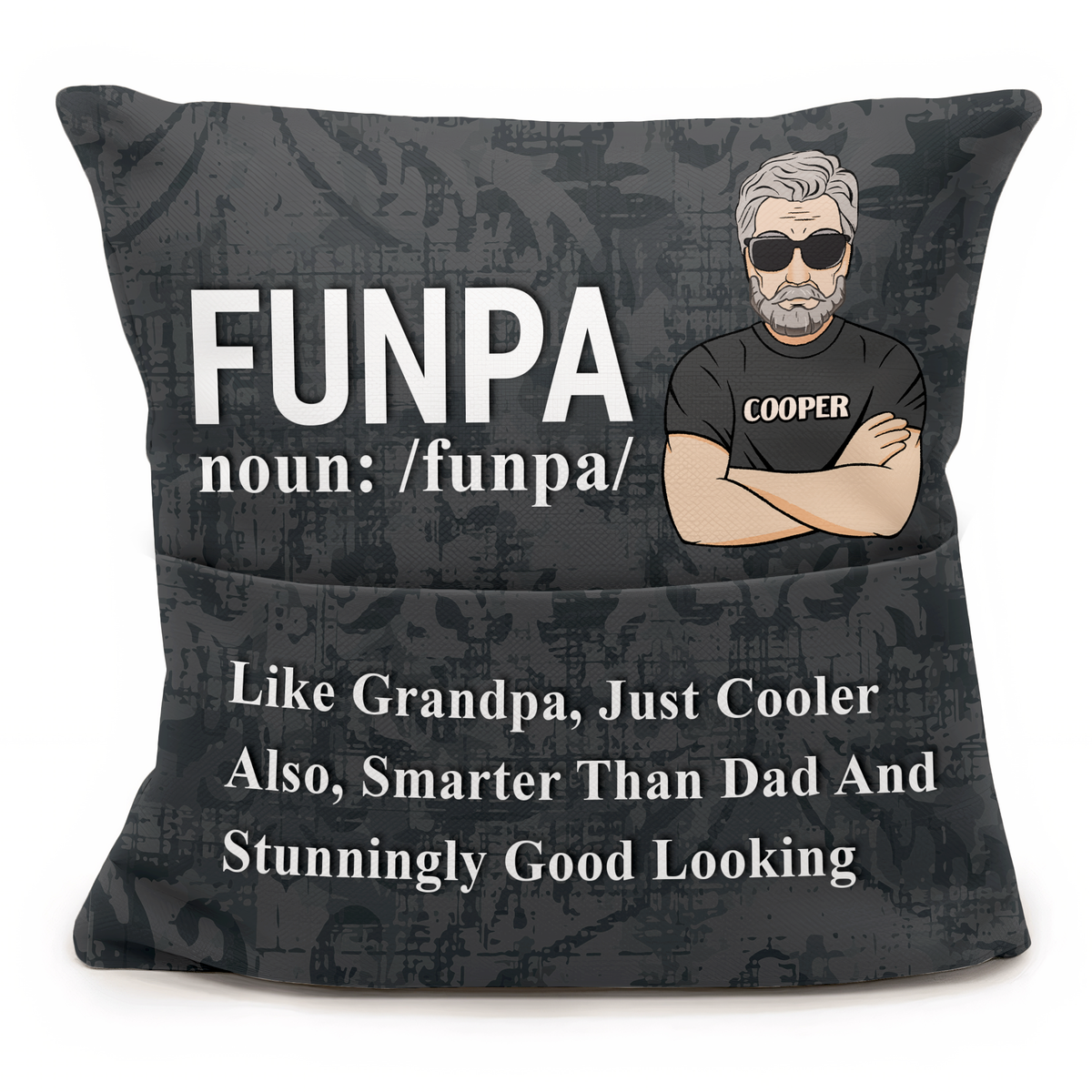 Funpa Definition - Personalized Pocket Pillowcase