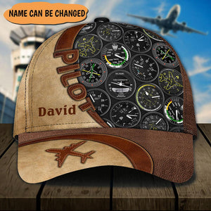 Personalized Pilot Classic Cap - Personalized Gift for Pilot