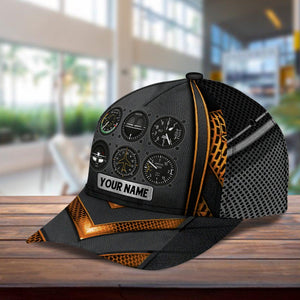 Personalized Pilot Classic Cap, Special Gift for Pilot -P03