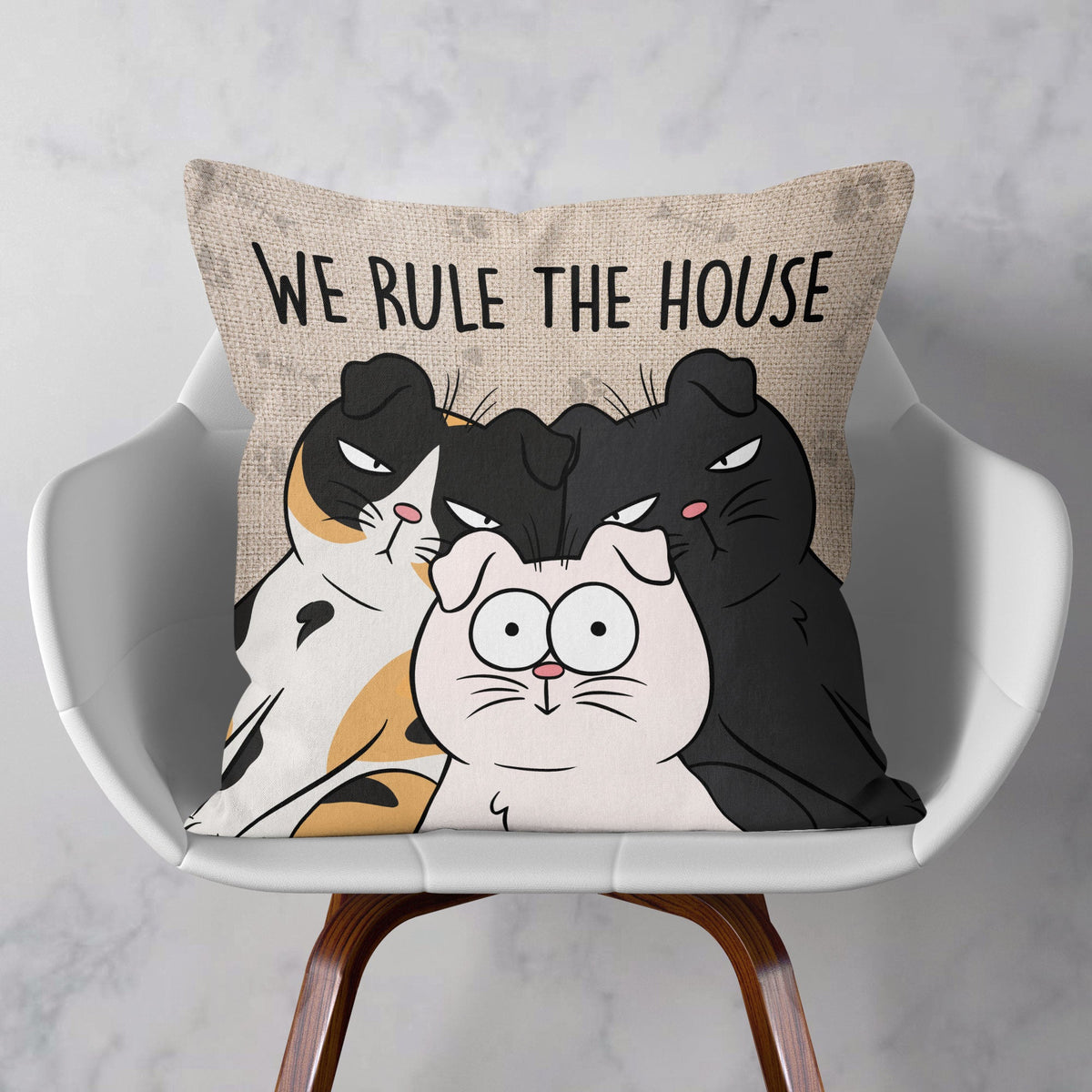 We Rule The House New Version - Personalized Pillowcase