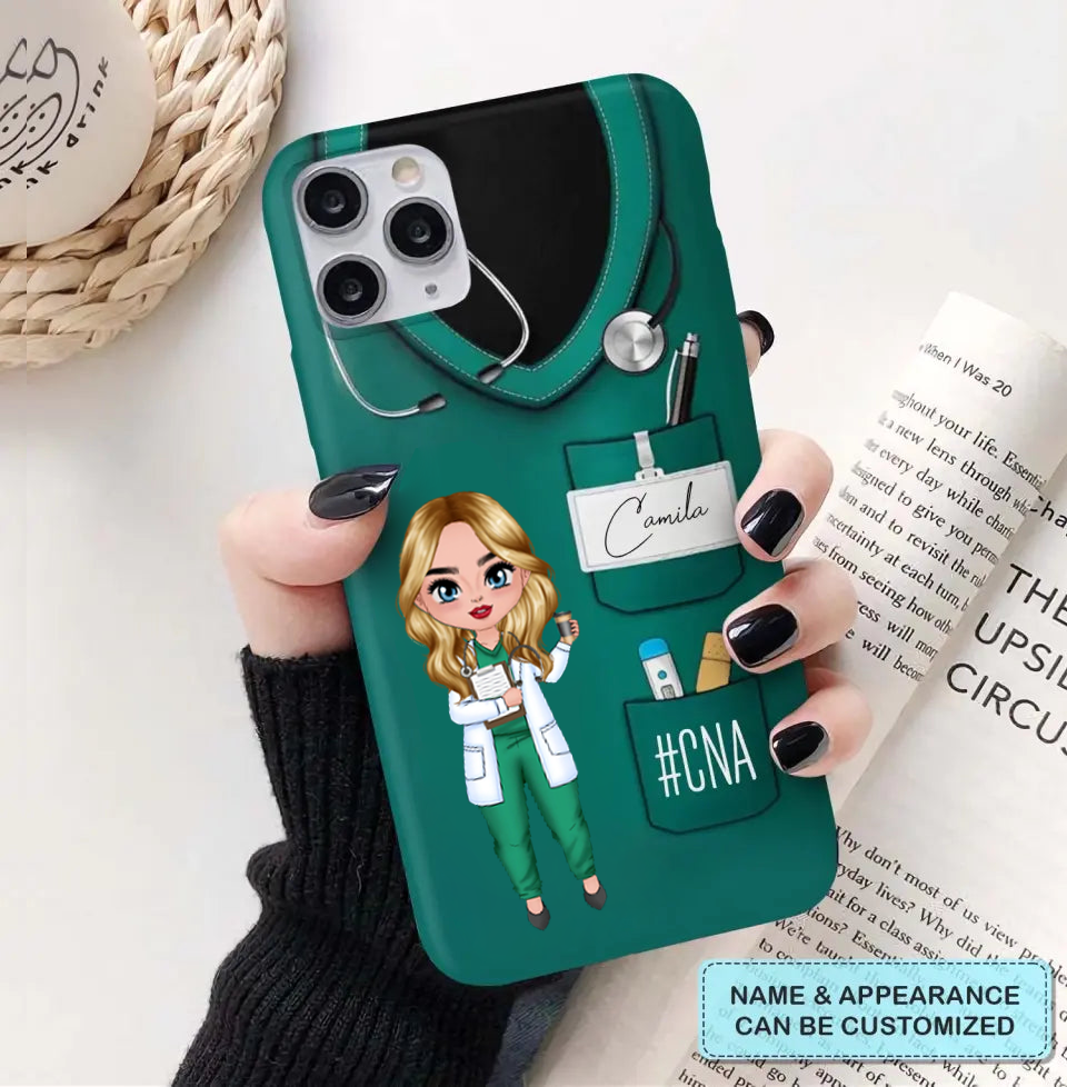 Personalized Nurse Phone Case - Birthday, Nurse's Day Gift For Nurse