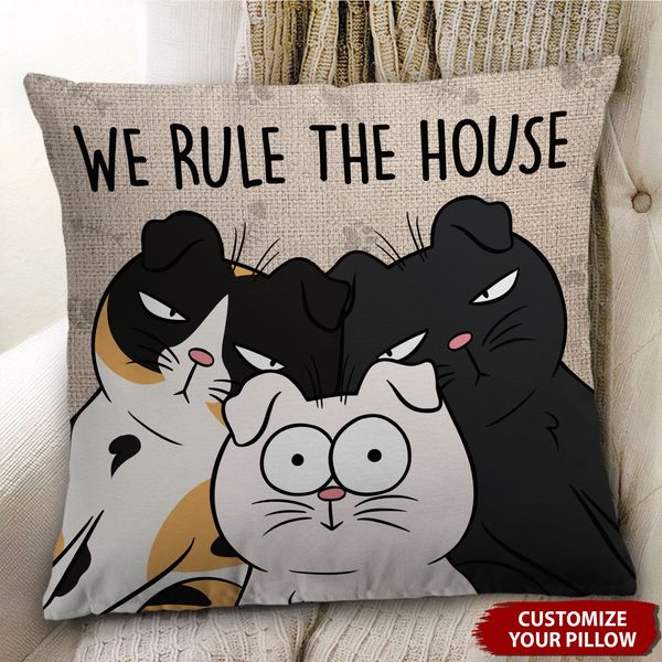 We Rule The House New Version - Personalized Pillowcase