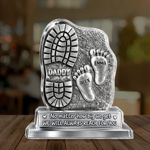 We Will Always Reach For You - Personalized Custom Shaped Acrylic Plaque